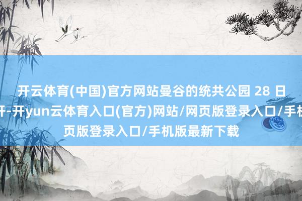 开云体育(中国)官方网站曼谷的统共公园 28 日晚将通宵洞开-开yun云体育入口(官方)网站/网页版登录入口/手机版最新下载