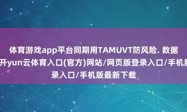 体育游戏app平台同期用TAMUVT防风险. 数据分析显现-开yun云体育入口(官方)网站/网页版登录入口/手机版最新下载